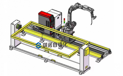 軌道式焊接機器人_移動焊接機器人